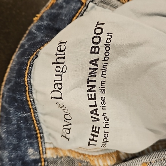 💕FAVORITE DAUGHTER💕 The Valentina Bootcut Jeans ~ Montecito Blue 30 NWOT - Picture 15 of 15